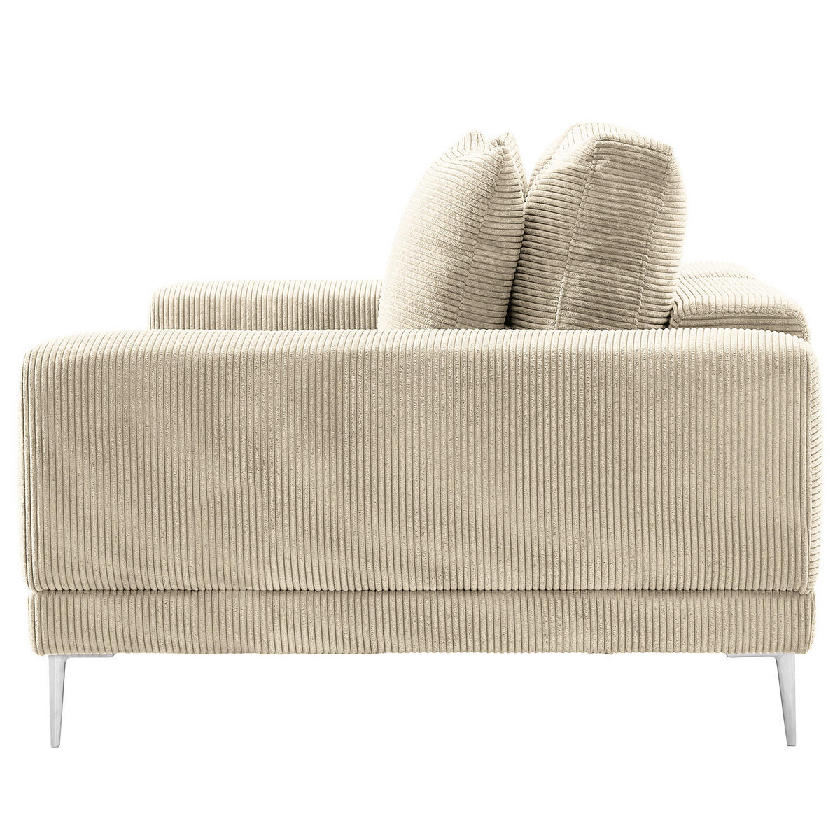 3-SITZER SOFA - Beige, Textil (243/92/103cm) - home24