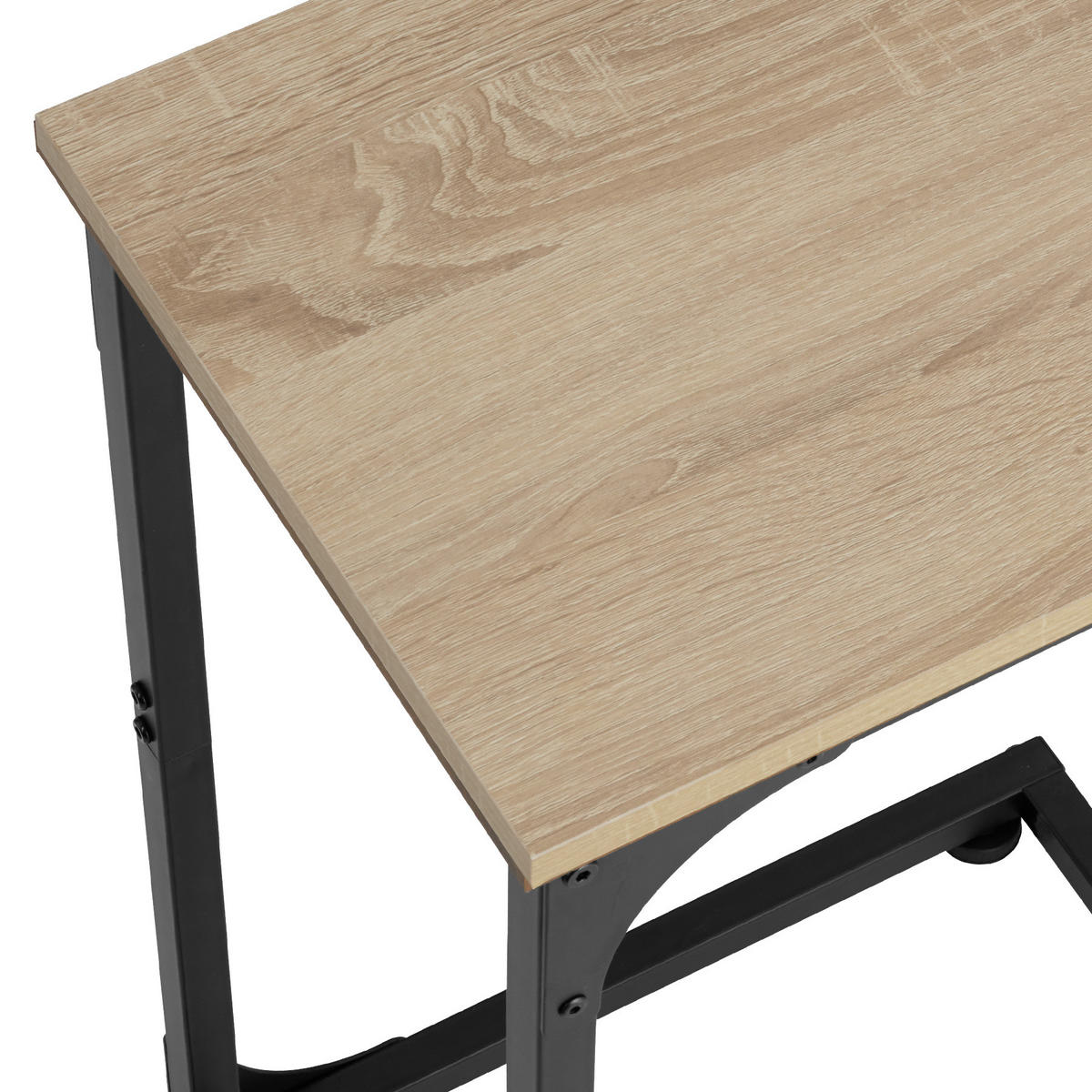 BEISTELLTISCH Erie,40 x 30 x 63 cm,Industrial Holz hell, Eiche Sonoma - Naturfarben, Holzwerkstoff (40/30/63cm) - tectake