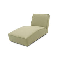 GARTENLOUNGE-LIEGE Brunhilda 76x82x171 mit Outdoorbezug in grün - Grün, Kunststoff (171/82/76cm) - 58aufmkessel