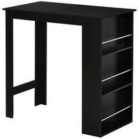 BARTISCH Schwarz 1 Stück - Schwarz, Kunststoff (112/57/106cm) - GiPP