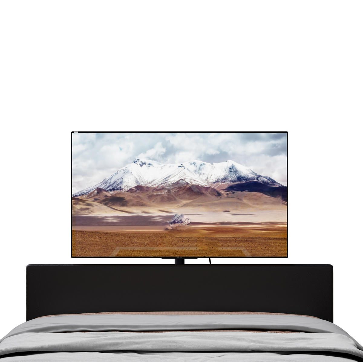 POLSTERBETT 90/200 cm aus PU, Metall und Holzwerkstoff mit Stauraum - Schwarz, Kunststoff (90/200cm) - OKMYHOME