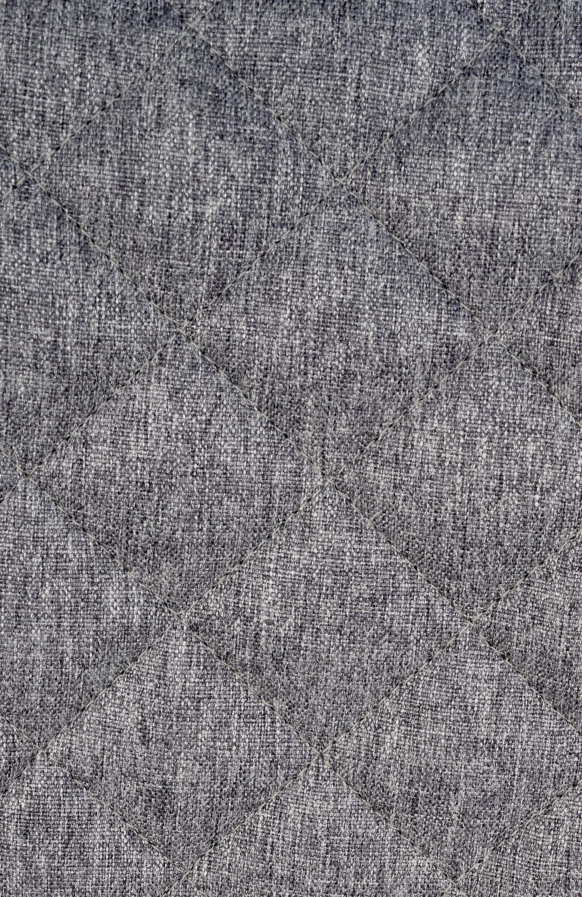 BARHOCKER Stoff Grau - Schwarz/Grau, Textil/Metall (50/84/52cm) - CLP