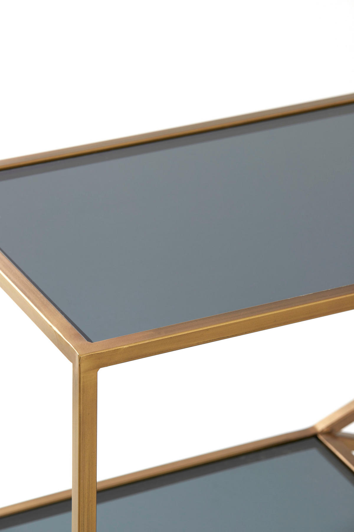 KONSOLENTISCH Aino Bronze 140/35/80 cm - Bronzefarben, Metall (140/35/80cm) - Light & Living