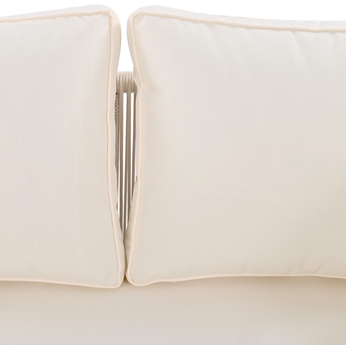 SONNENLIEGE aus Stahl & Polyester 120x130x67cm in Beige - Beige, Textil (120/67/130cm) - Modfu