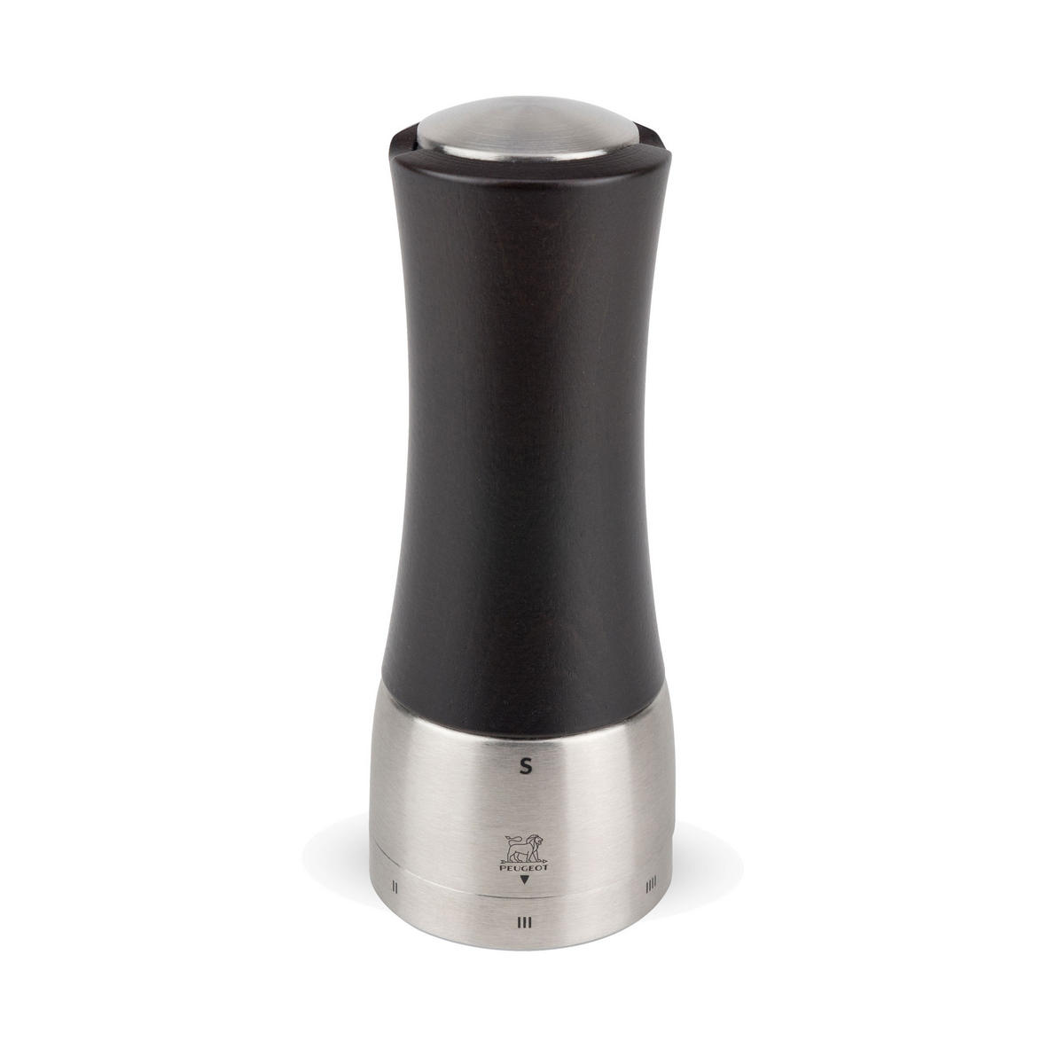 SALZMÜHLE Madras uSelect 16cm Buchenholz Schokolade Stahlmahlwerk - Braun, Holz (6.1/16/6.1cm) - PEUGEOT