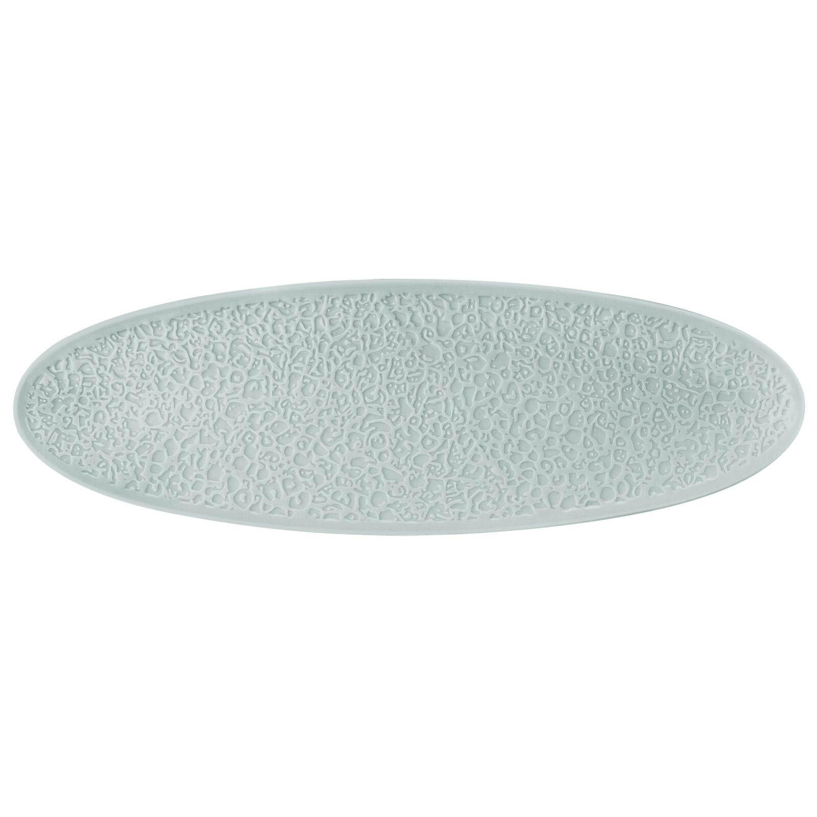 SERVIERPLATTE Nori Home hellblau 44 x 14 cm - Hellblau, Keramik (14.4/2.3/44.3cm) - Seltmann Weiden