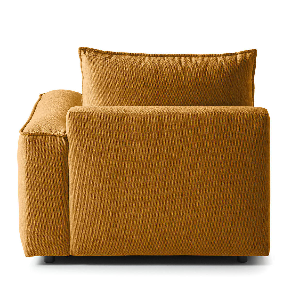 MODULSESSEL - Orange, Holz/Textil (104/82/99cm) - home24