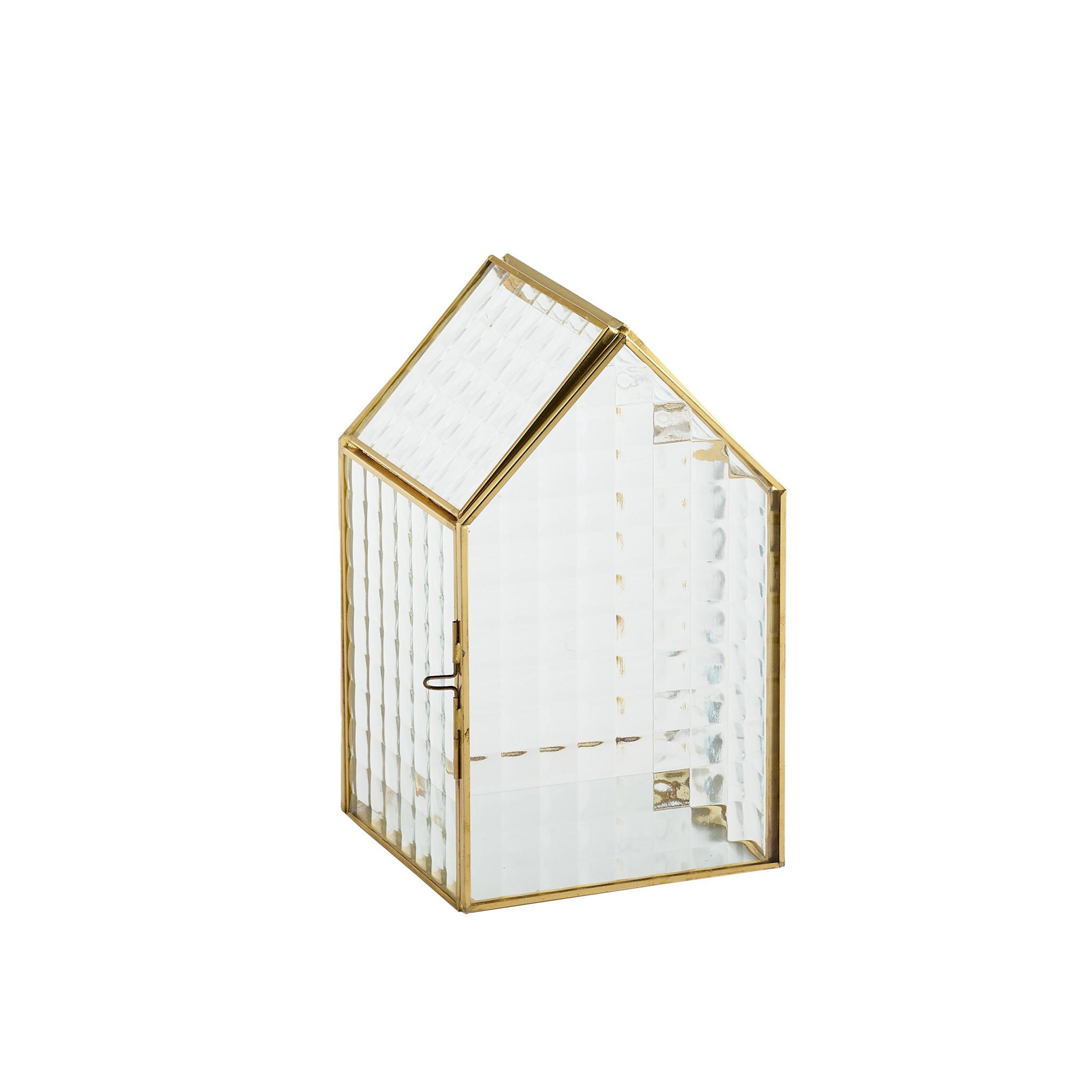 LATERNE Crister - Goldfarben, Metall (12.5/21/12.5cm) - home&you