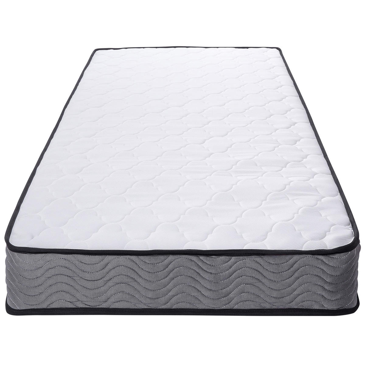 TASCHENFEDERKERNMATRATZE hart 90/200/20 cm Bliss - Beige, Textil (90/200cm) - Beliani