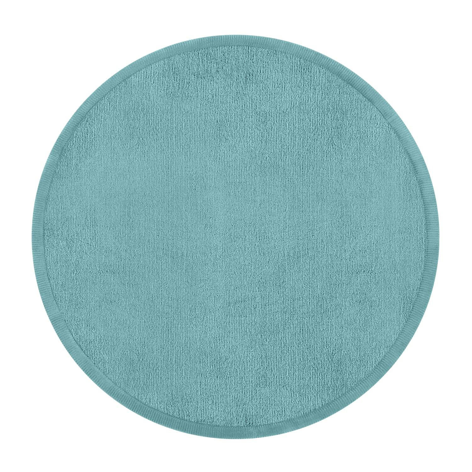 KURZFLORTEPPICH 80/80 TATAMI 475 - Blau, Kunststoff (80/80cm) - Paco Home