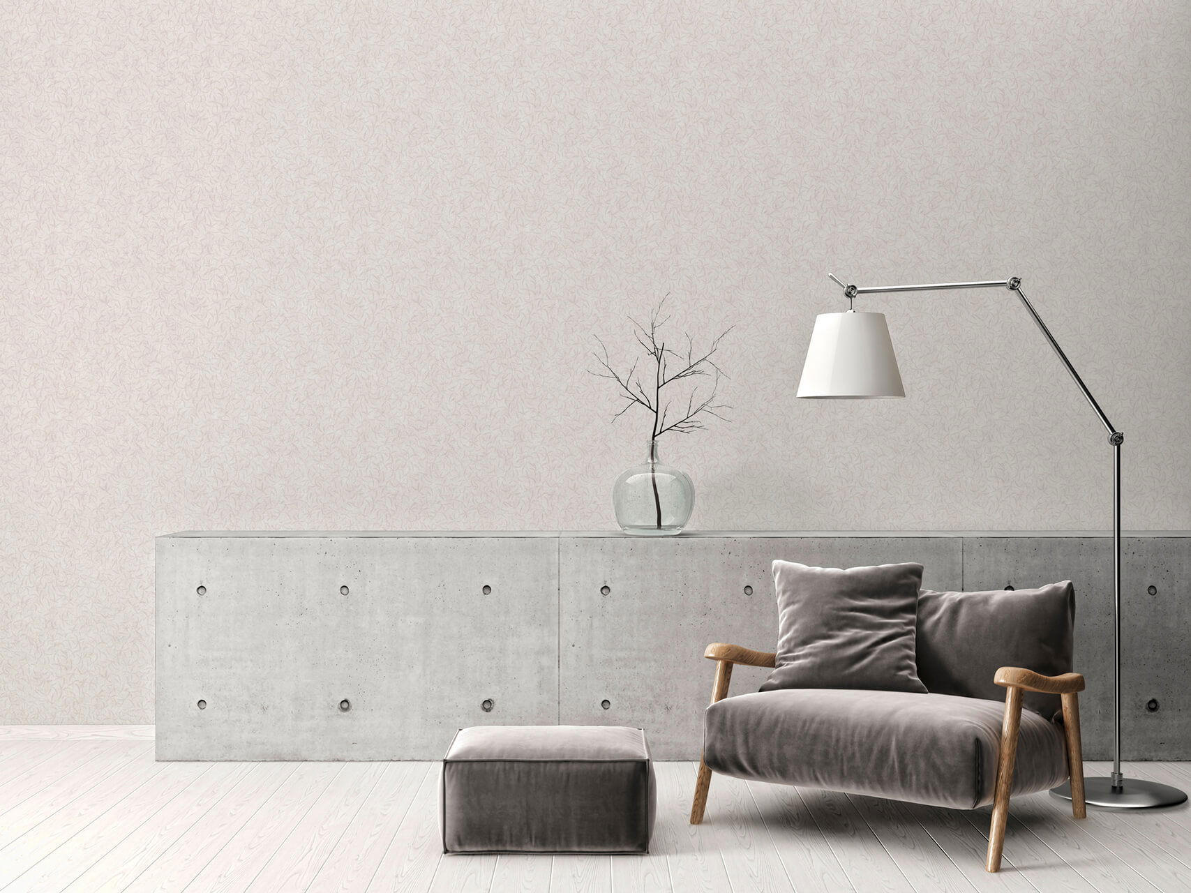 VLIESTAPETE Beige 53/1005 cm - Grau, Kunststoff/Textil (53/1cm) - KUNSTLOFT