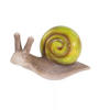 GARTENDEKO Schnecke 22/10 cm - Grün, Keramik (22/10/12.6cm)