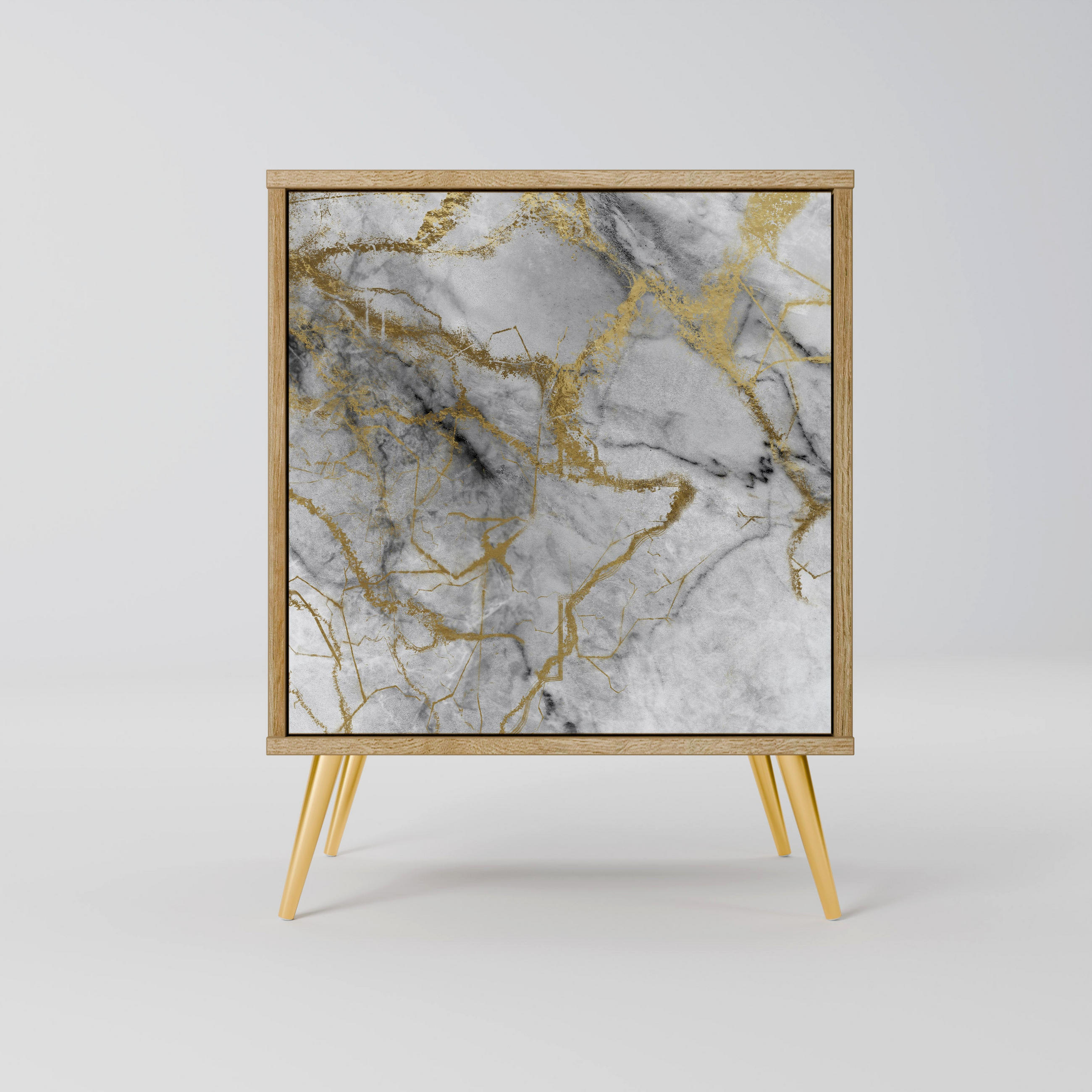 SpaceRebels Sideboard Eiche 57.5x75.5x42 cm