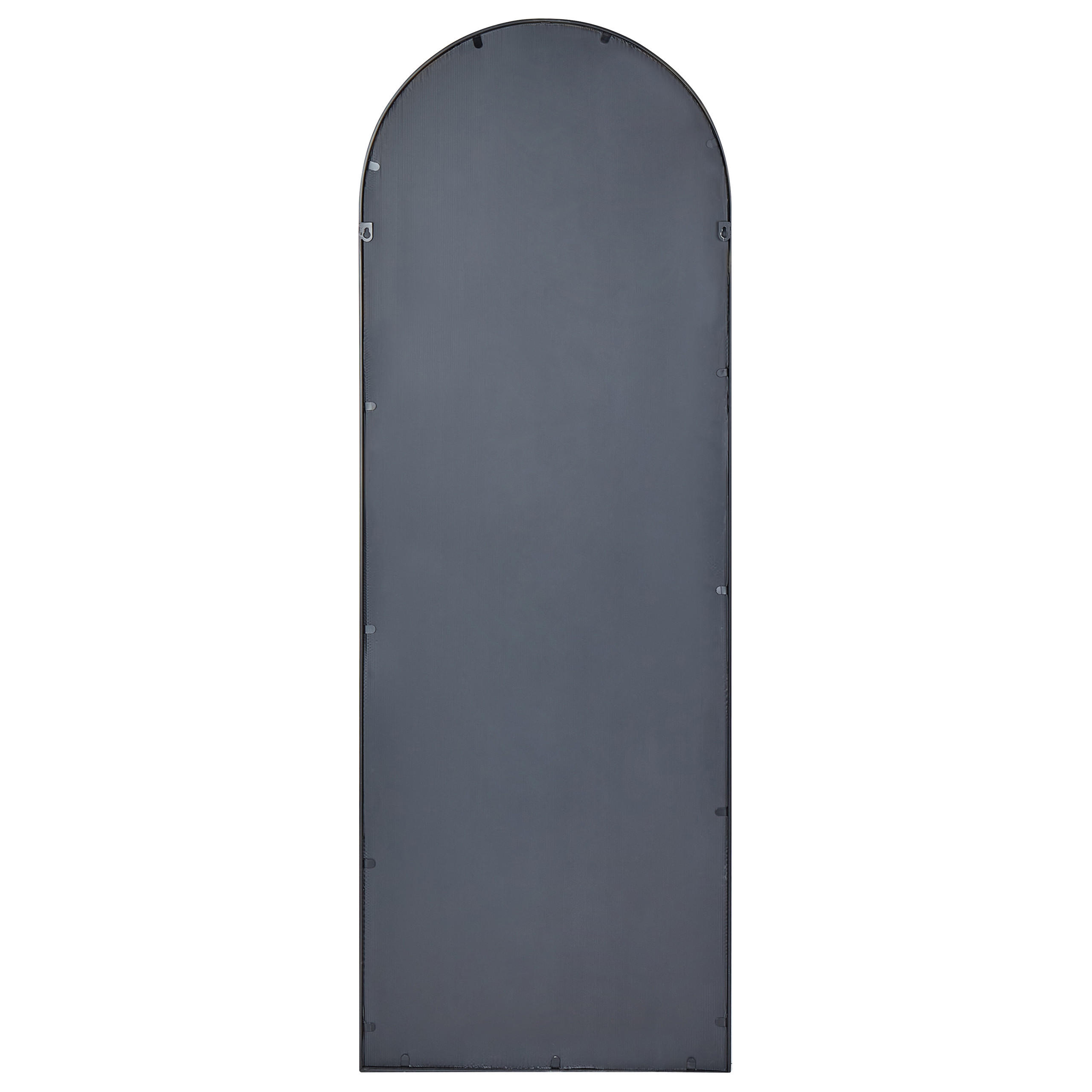 WANDSPIEGEL schwarz Metall 60/170 cm Crosses - Schwarz, Metall (60/170/3cm) - Beliani