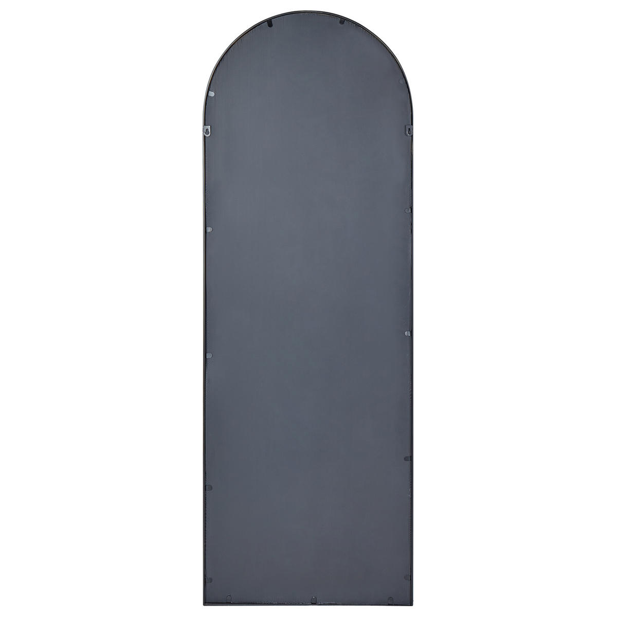 WANDSPIEGEL schwarz Metall 60/170 cm Crosses - Schwarz, Metall (60/170/3cm) - Beliani