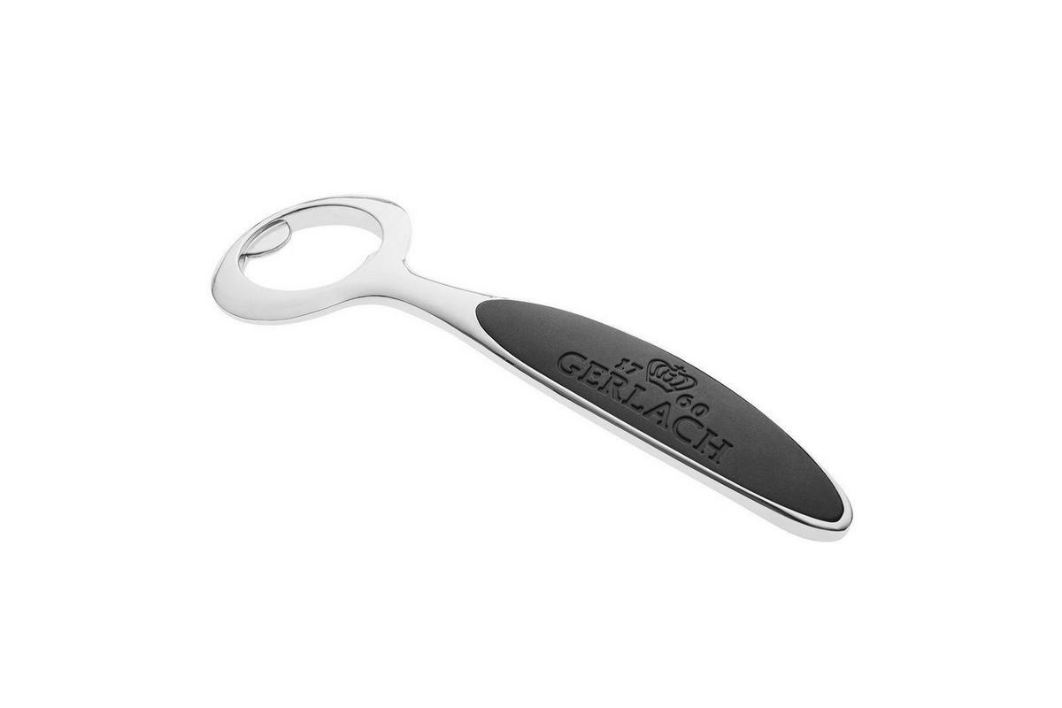 FLASCHENÖFFNER Solid Schwarz 23/8/2.5 cm Metall - Schwarz, Metall (23cm) - Mondex