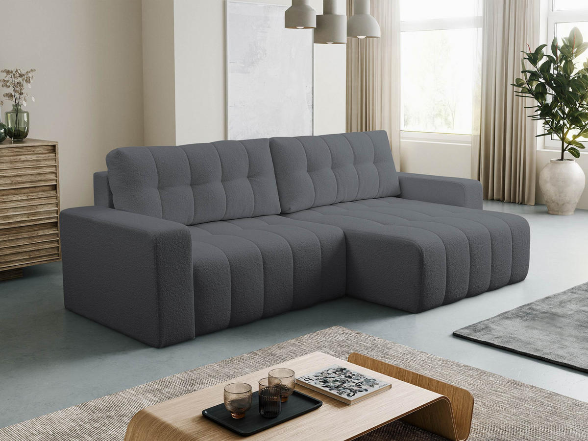 COLTAR Masone - negru/gri, material plastic/material textil (245/143cm) - MIRJAN24