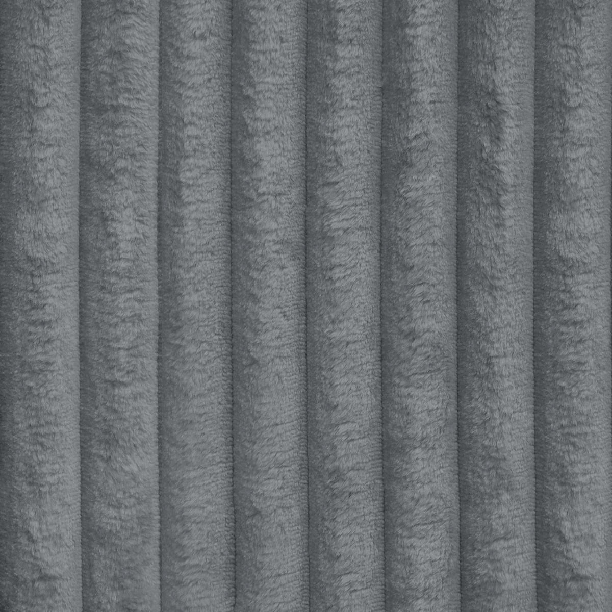 WOHNLANDSCHAFT SERENA U mit Stauraum, Grau - Grau, Textil (340/90/205cm) - KS Home Concept
