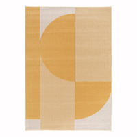 TEPPICH, Superweicher, grafischer gelb - Gelb, Textil (160/230cm) - AFK Living