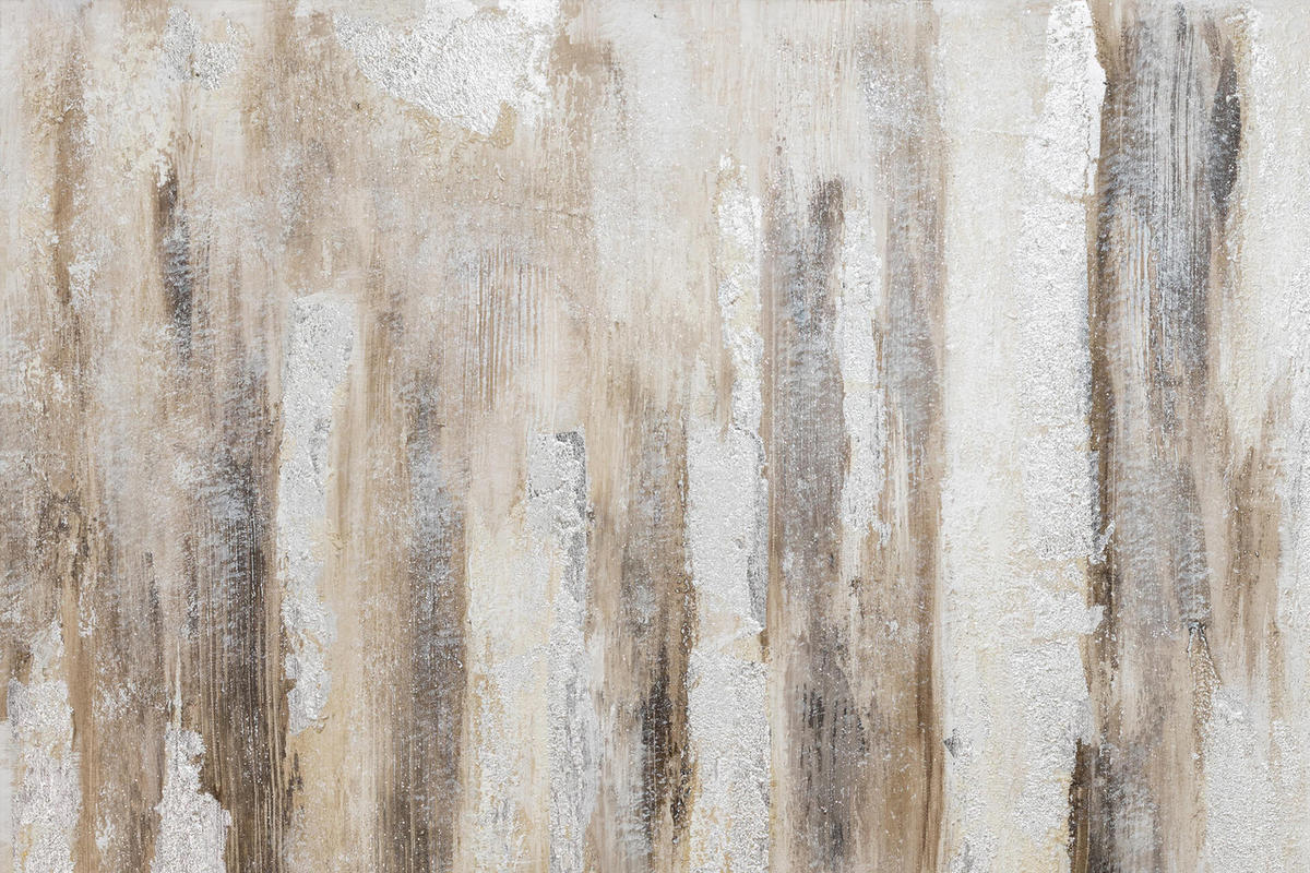 ACRYLBILD HANDGEMALT 120/80 cm - Schwarz, Holz/Textil (120/80cm) - KUNSTLOFT