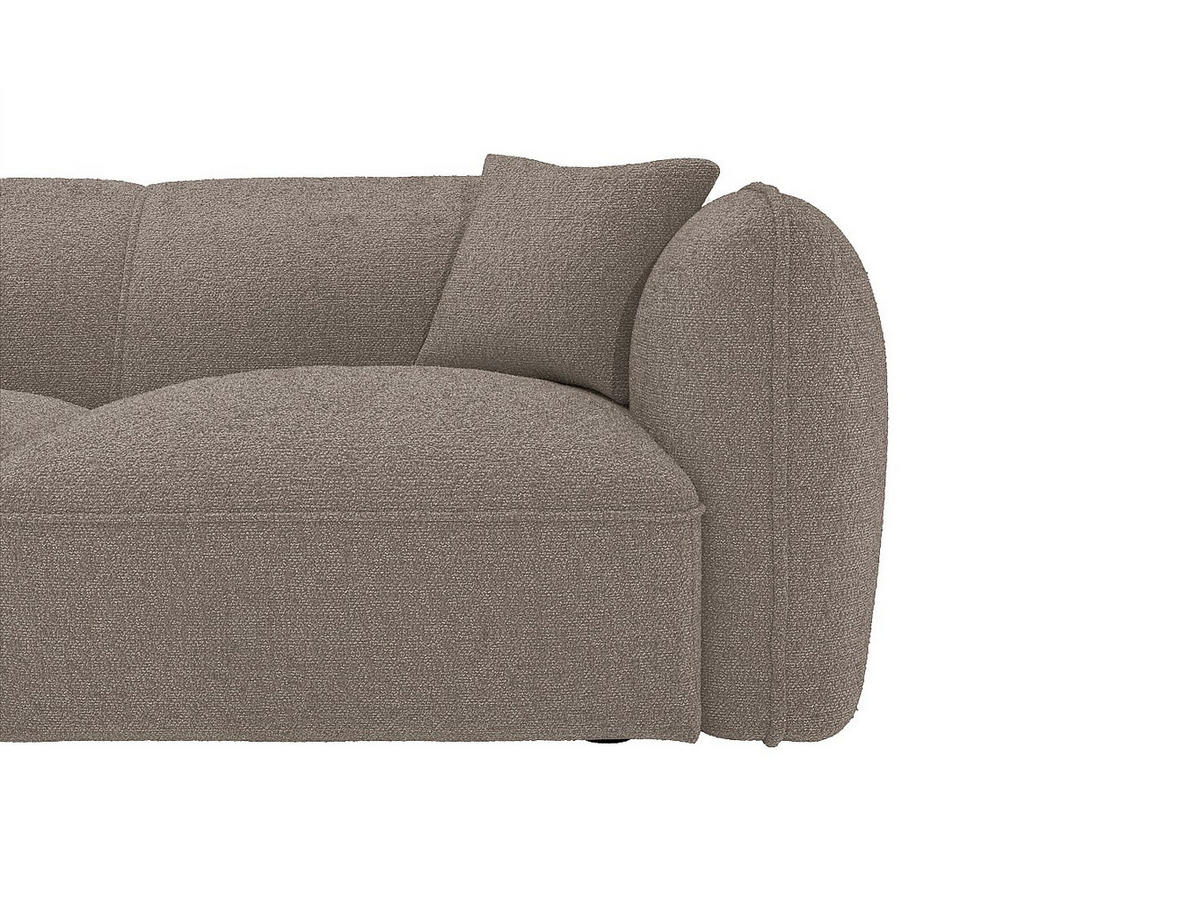 SOFA - 5 Personen - stoff - taupe Camilio - Taupe, Textil (272/165cm) - Vente-Unique