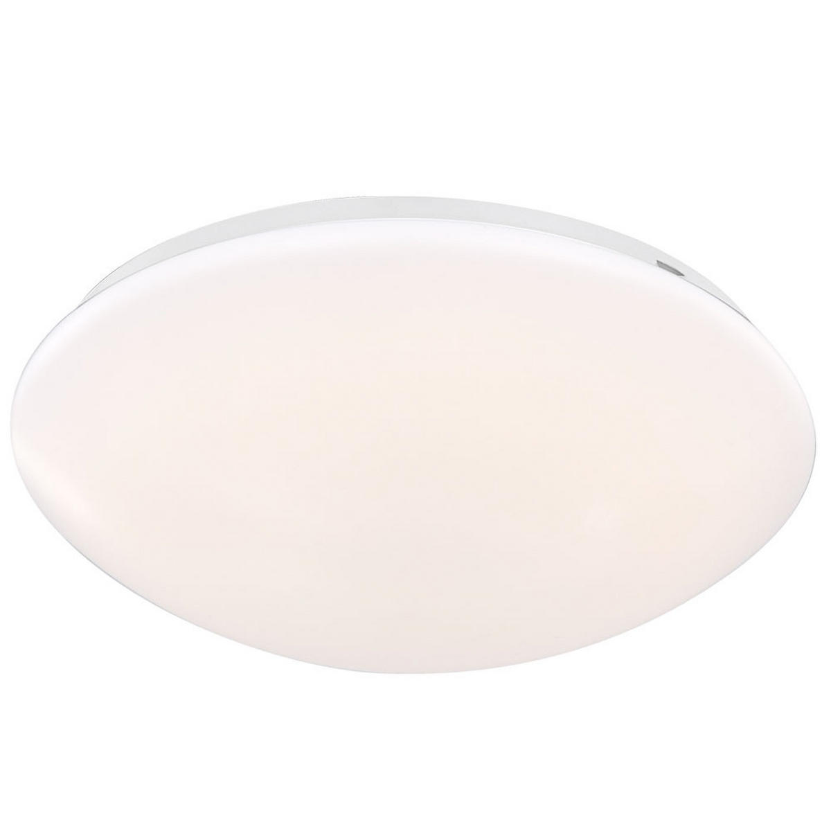 LED DECKENLEUCHTE Metall Opal Weiß - Weiß, Metall (29.5/29.5/9.5cm) - Globo Lighting