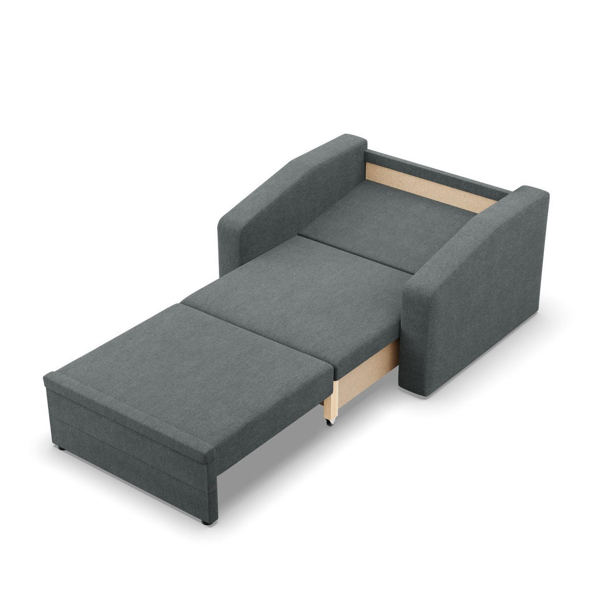 LOUNGESESSEL ORBIT, 80 CM, Beige - Beige, Textil (108/80/87cm)