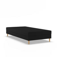 BOXBETT 80x200 CASPE, Schwarz - Schwarz, Textil (80/200cm) - Mebligo