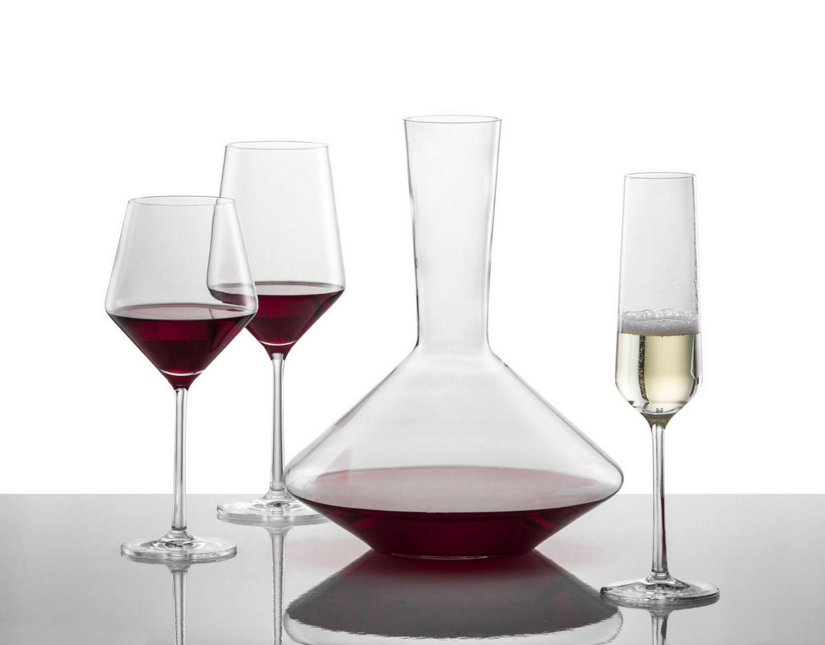 BORDEAUX UND BURGUNDER GLÄSER Pure transparent 4er Set - Transparent, Glas - Zwiesel Glas
