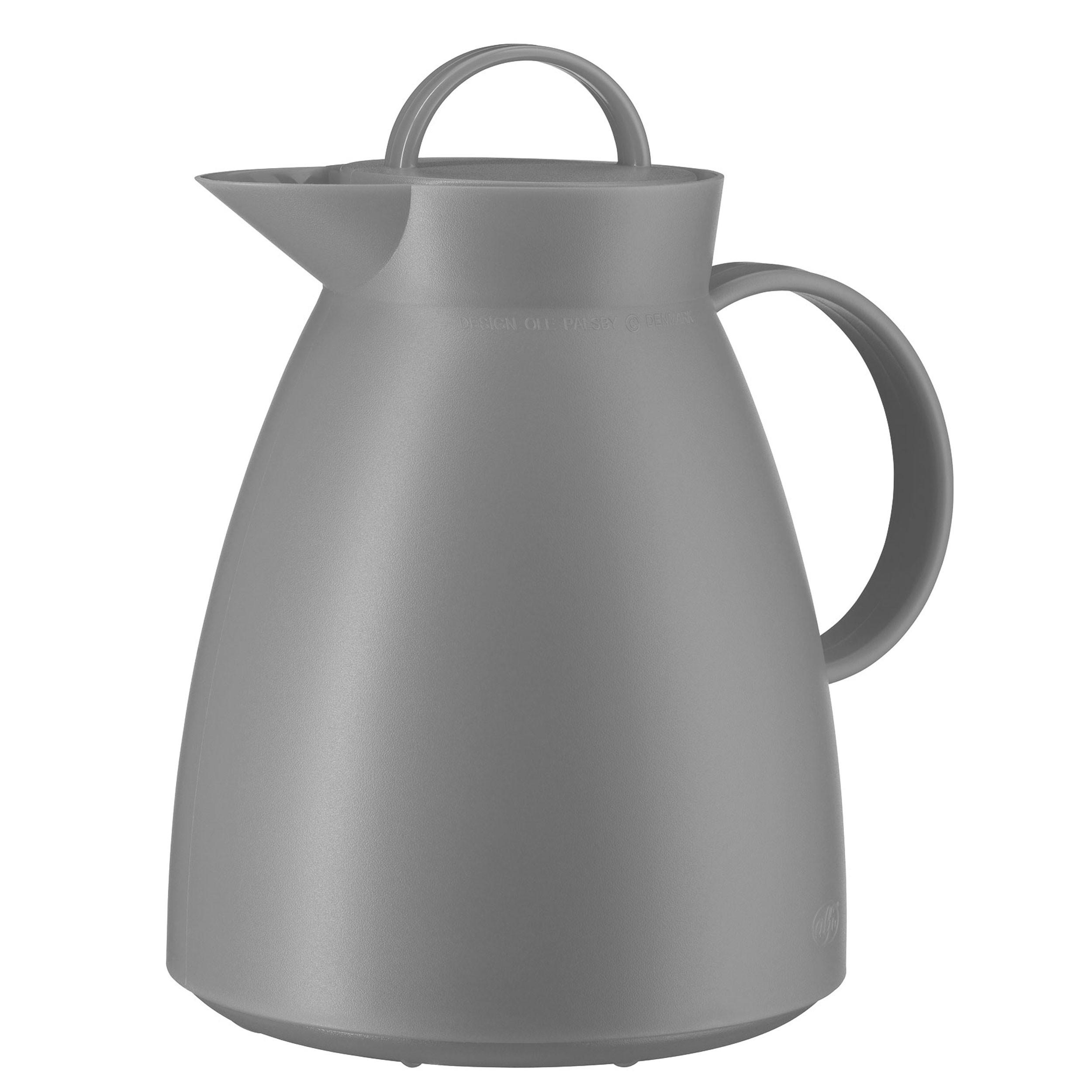 ISOLIERKANNE DAN graphite grey mat 1 L - Grau, Metall (1L) - Alfi