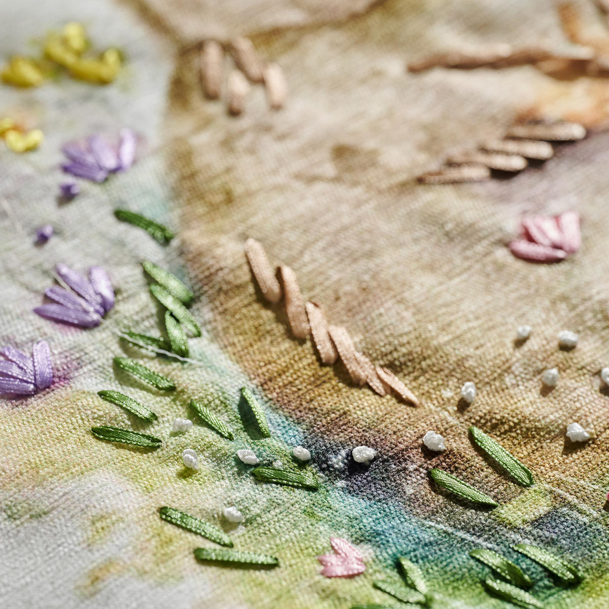 TISCHLÄUFER Bunnelle - Weiß, Textil (180/40/1cm) - home&you