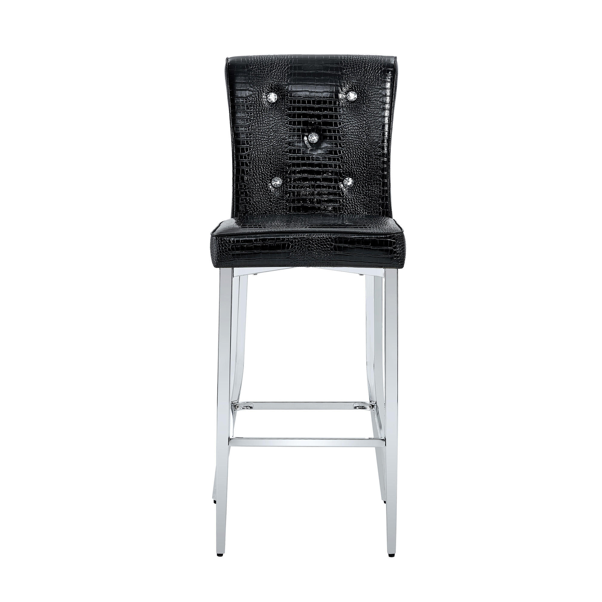 XXXLutz Barhocker Schwarz 40.6x114.3x44.4 cm