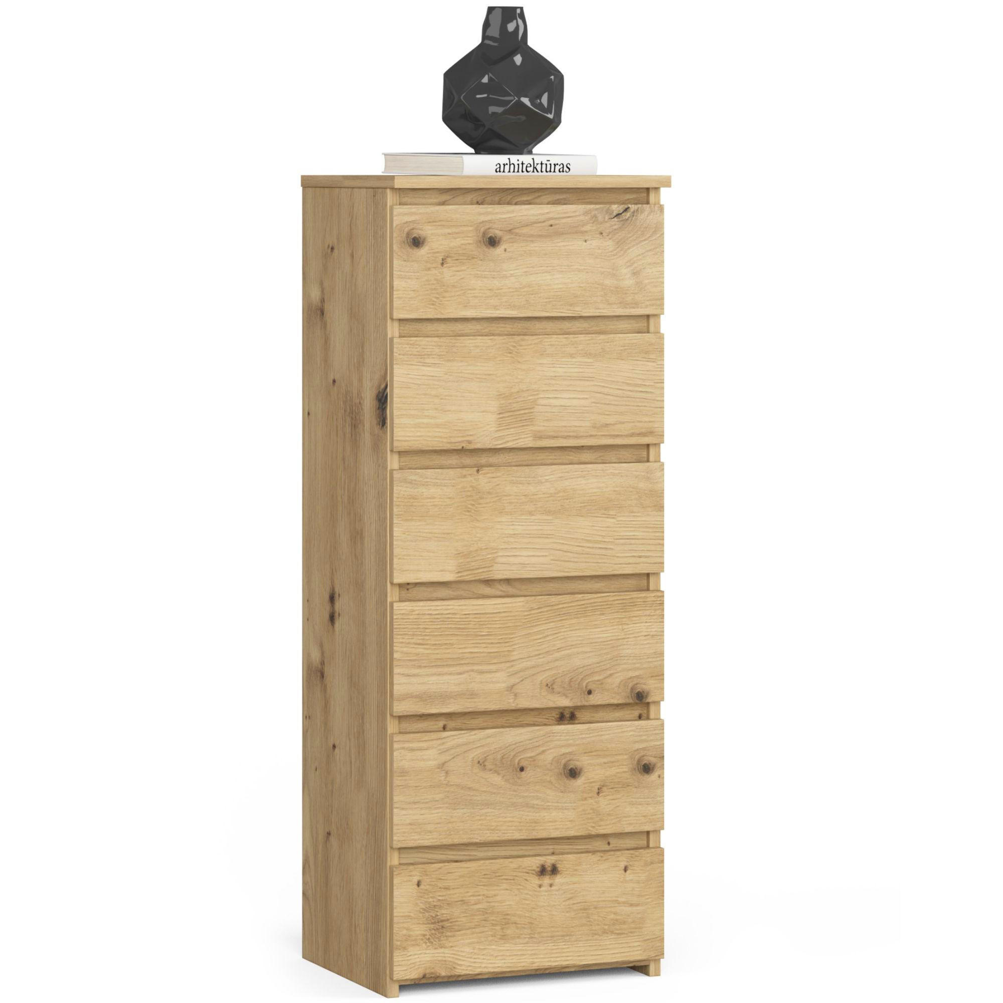 Akord Kommode Eiche Artisan 40x109x35 cm