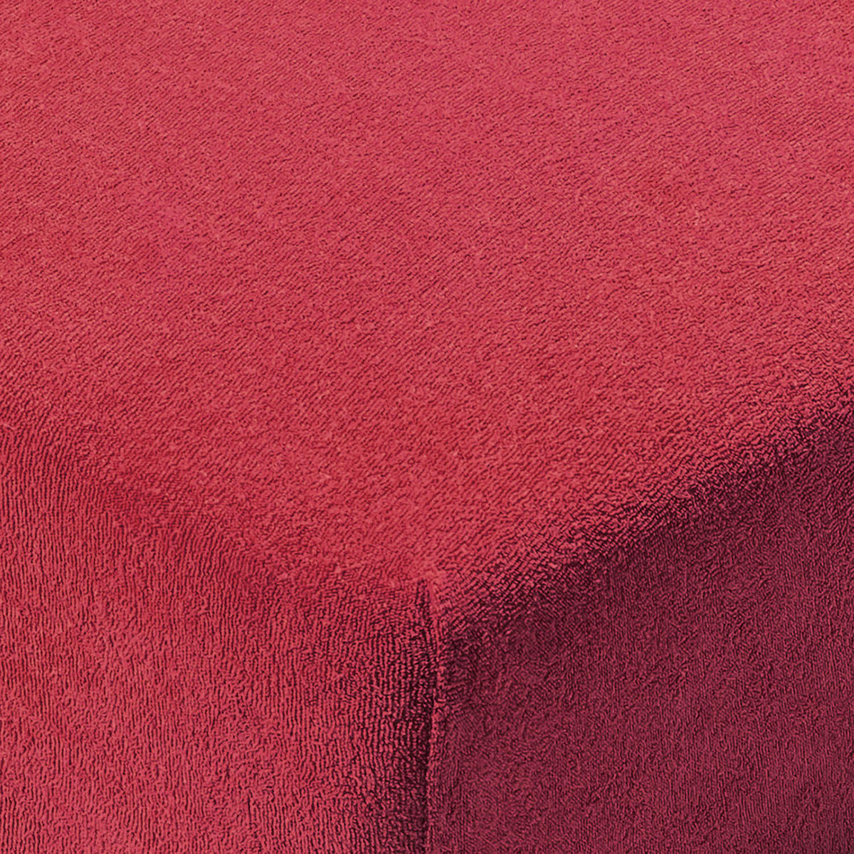 FROTÉ napínacie prestieradlo s certifikátom Oeko-TEX, 90x200x27cm, Rot - červená, textil (90/200cm) - Blumtal