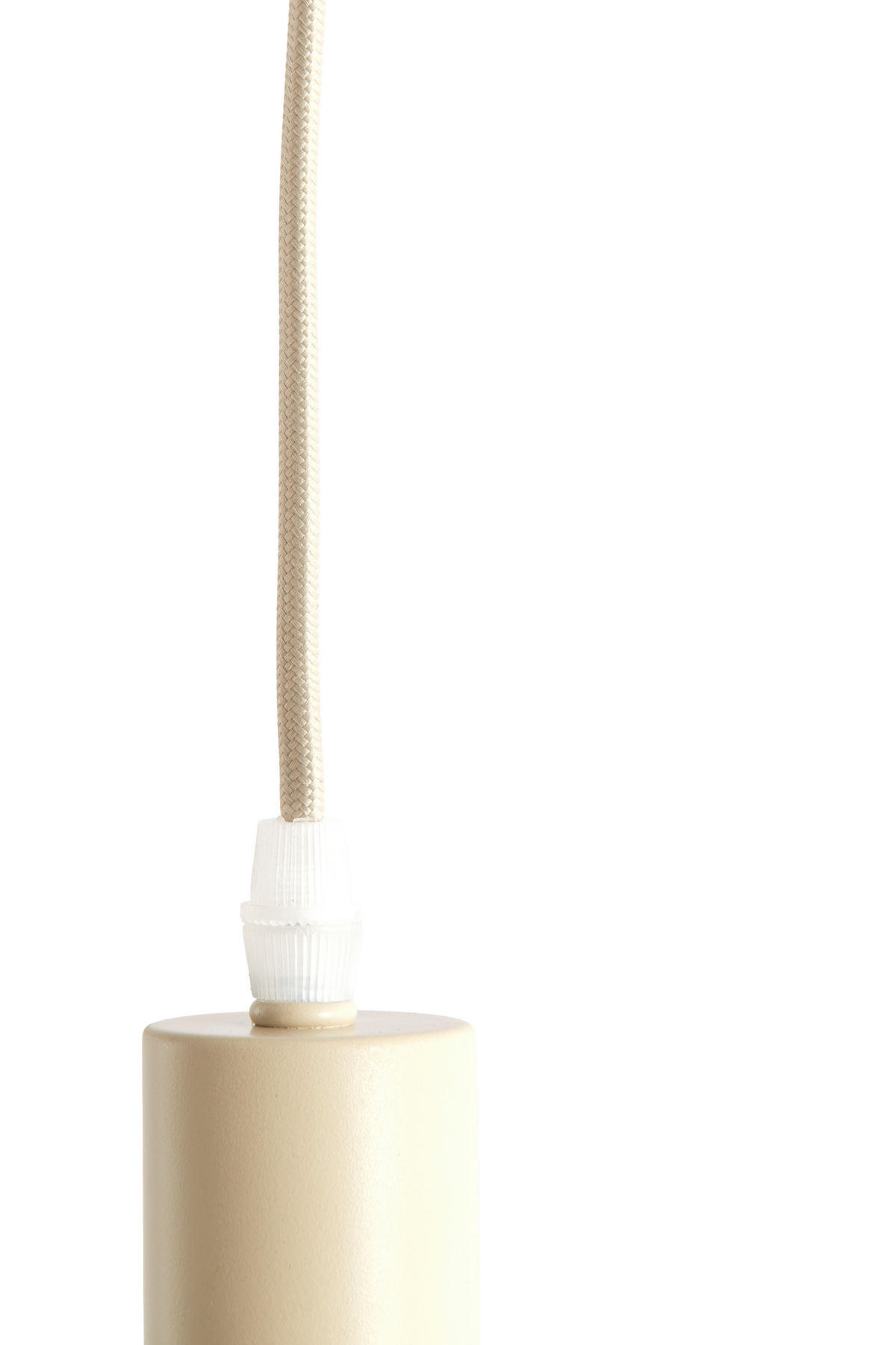 HÄNGELAMPE Cupa Braun Ø5/7,5 cm - Weiß, Metall (5/5/7.5cm) - Light & Living