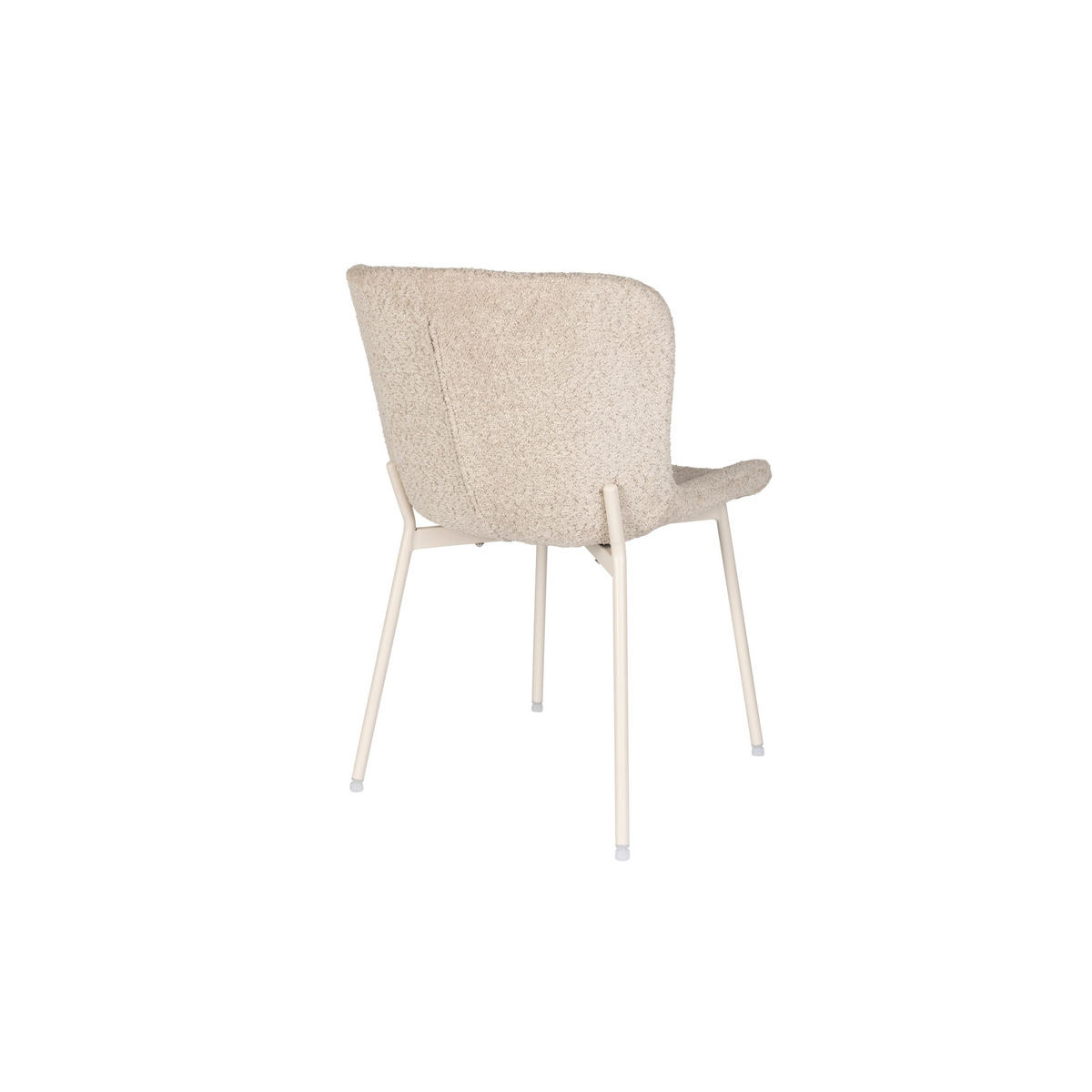 ESSZIMMERSTUHL Marion Creme/ Weiß - 2 er Set - Weiß, Metall (50/79/60cm) - Housecraft Living