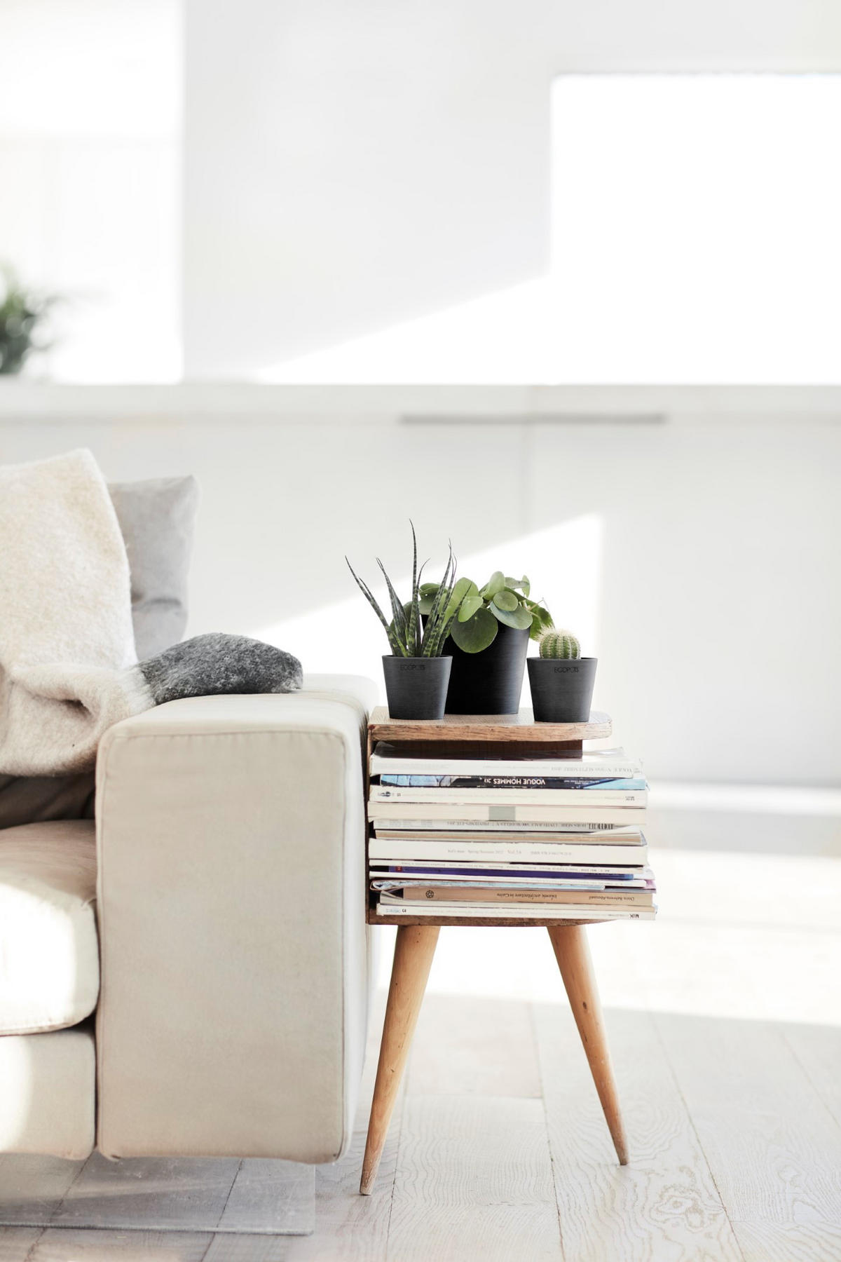 BLUMENTOPF Amsterdam 13/11,4 cm Dunkelgrau - Dunkelgrau, Kunststoff (13/11.4cm) - Ecopots