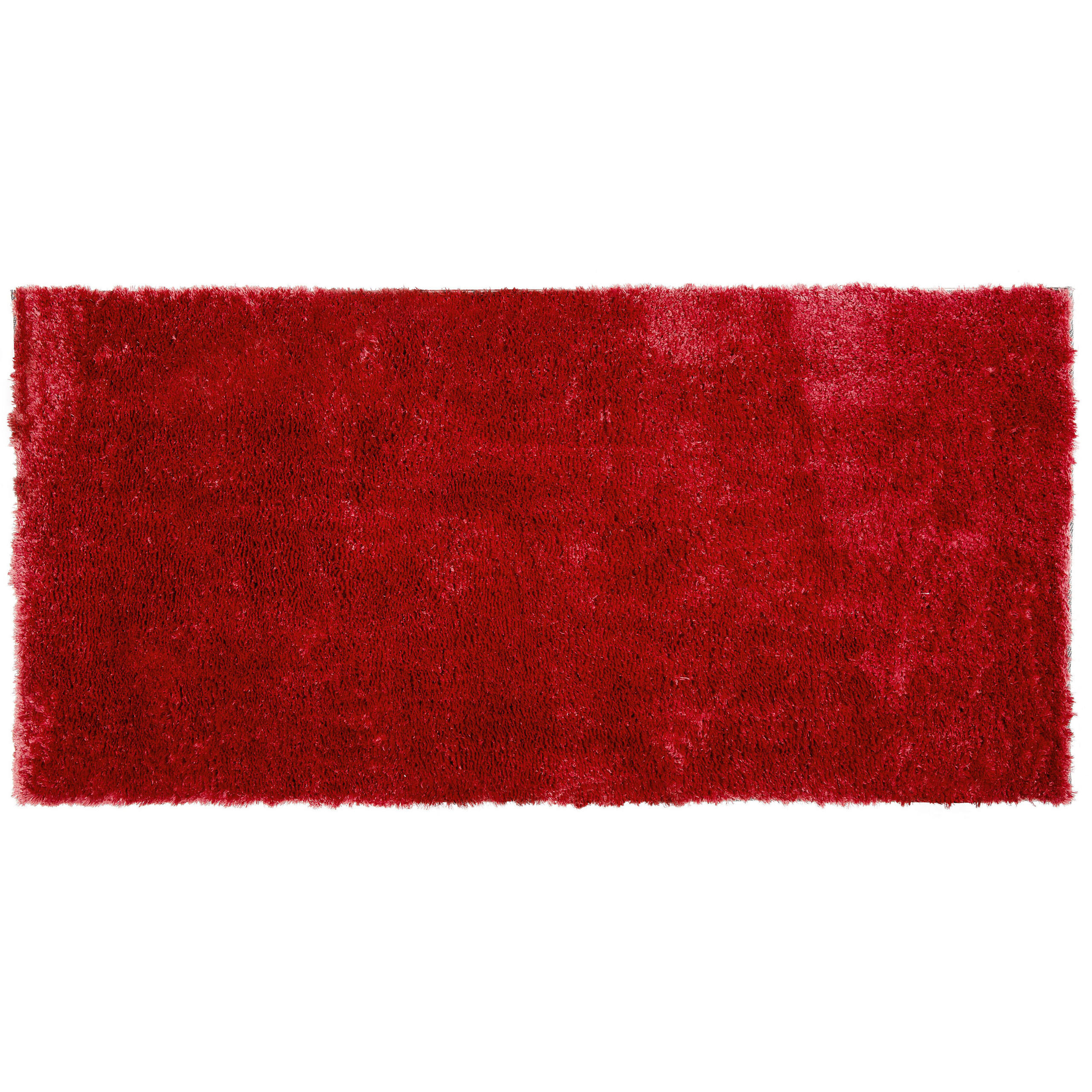 SHAGGY-TEPPICH Evren 150/80 cm - Rot, Kunststoff (80/150cm) - Beliani