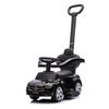 RUTSCHER Mercedes Benz C-Klasse schwarz Stauraum Fußstütze Schiebegriff Hupe - Schwarz, Kunststoff (84/40/83cm) - Chipolino