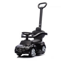 RUTSCHER Mercedes Benz C-Klasse schwarz Stauraum Fußstütze Schiebegriff Hupe - Schwarz, Kunststoff (84/40/83cm) - Chipolino