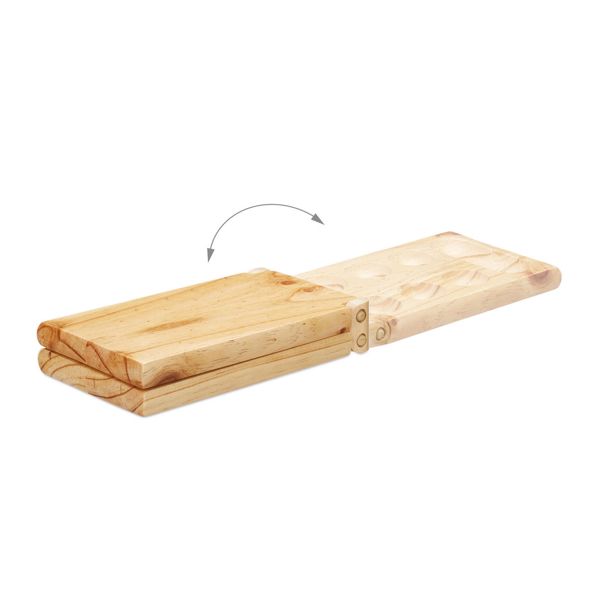 KALAHA Spiel - Hellbraun, Glas/Holz (44/13cm) - Relaxdays