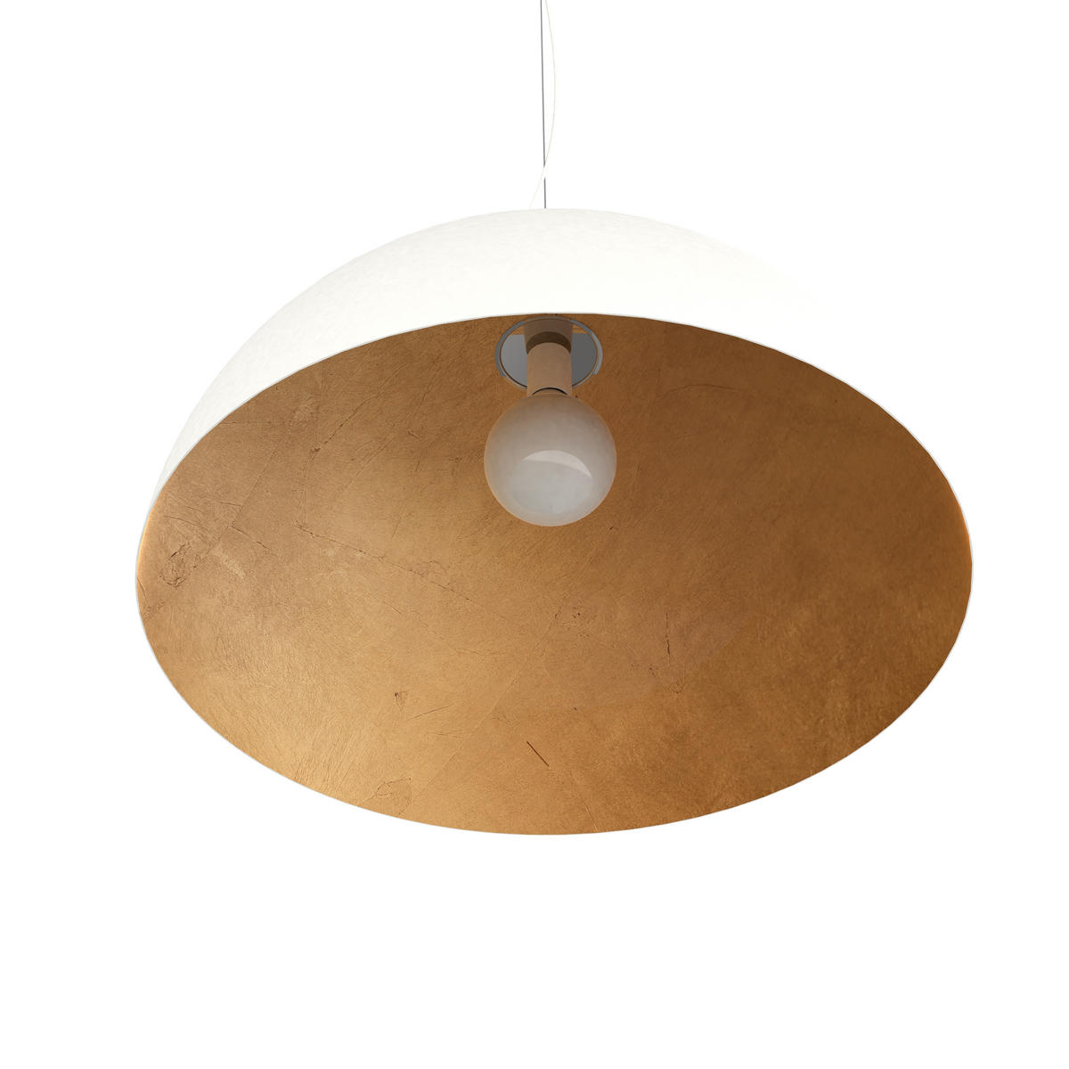 HÄNGELEUCHTE - Goldfarben, Metall (60/60/30cm) - Lumicom