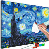 MALEN NACH ZAHLEN 50/40 cm - Multicolor, Textil (1.4/40cm) - KUNSTLOFT