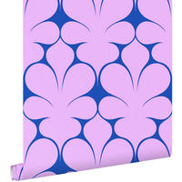 TAPETE Retro-Ornamente 50 x 900 cm - Lila, Papier (50/900cm) - ESTAhome