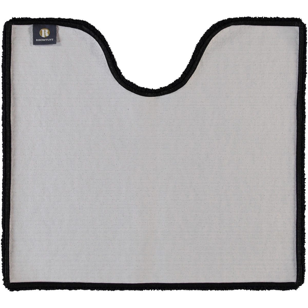 BADTEPPICHE SQUARE SCHWARZ - 15 - Schwarz, Textil (55/60cm) - Rhomtuft