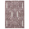 VINTAGE-TEPPICH George waschbar 200x300 cm - Bordeaux, Kunststoff (200/300cm) - benuta