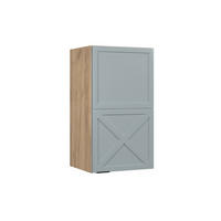 HÄNGESCHRANK Fame-Line Hellblau-grau 40 cm - Honigeiche/Eiche Wotan, Holzwerkstoff (40/72/34.1cm) - Vicco