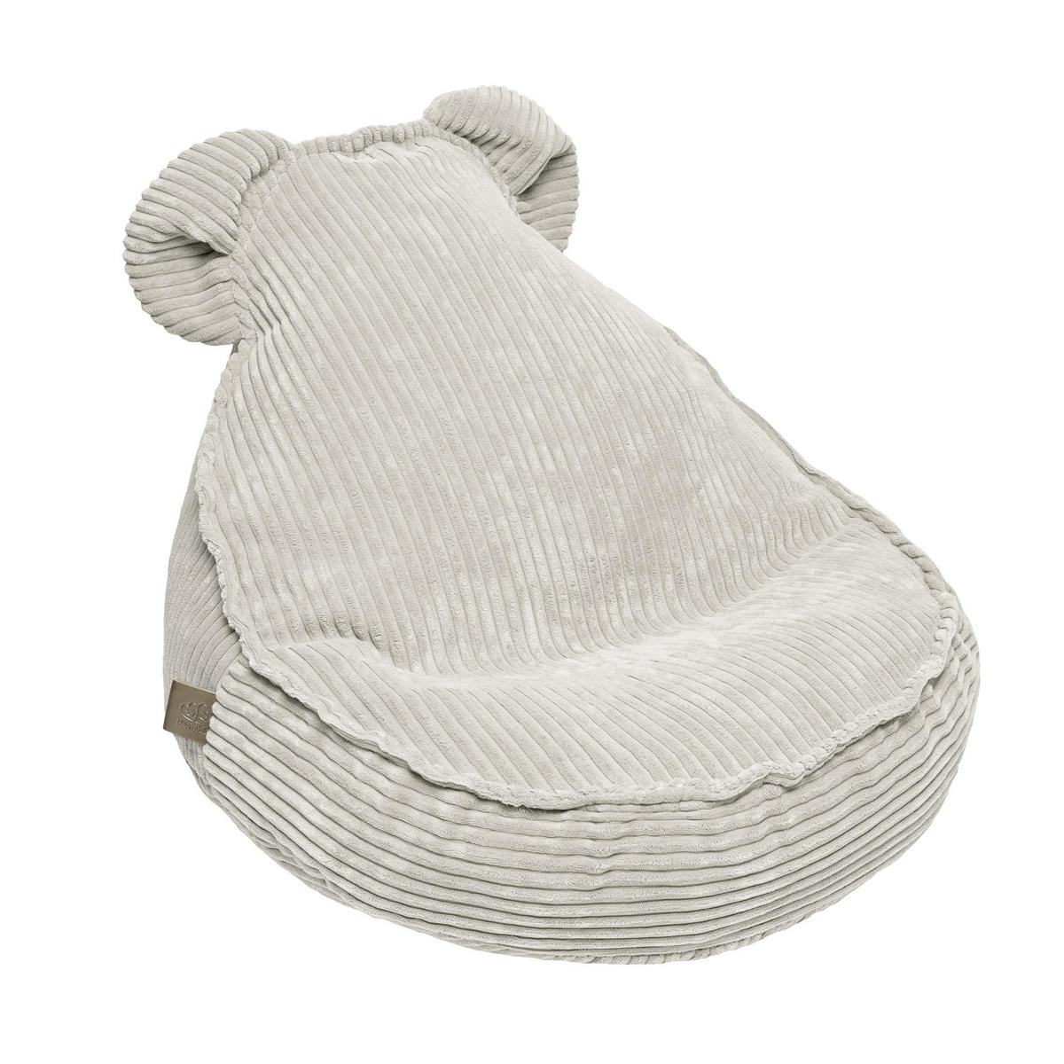 SITZSACK für Kinder, Bär, Aesthetic, Ecru - Ecru, Textil (58/50/67cm) - MeowBaby