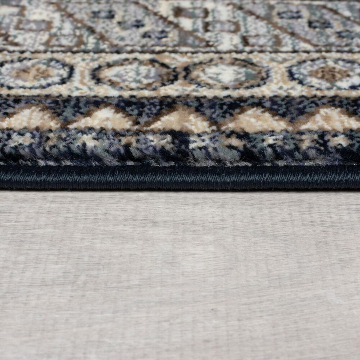 TEPPICH Traditionell-Design, mit Fransen KELVIN, Blau 160x234 cm - Blau, Textil (160/234cm) - KADIMA DESIGN