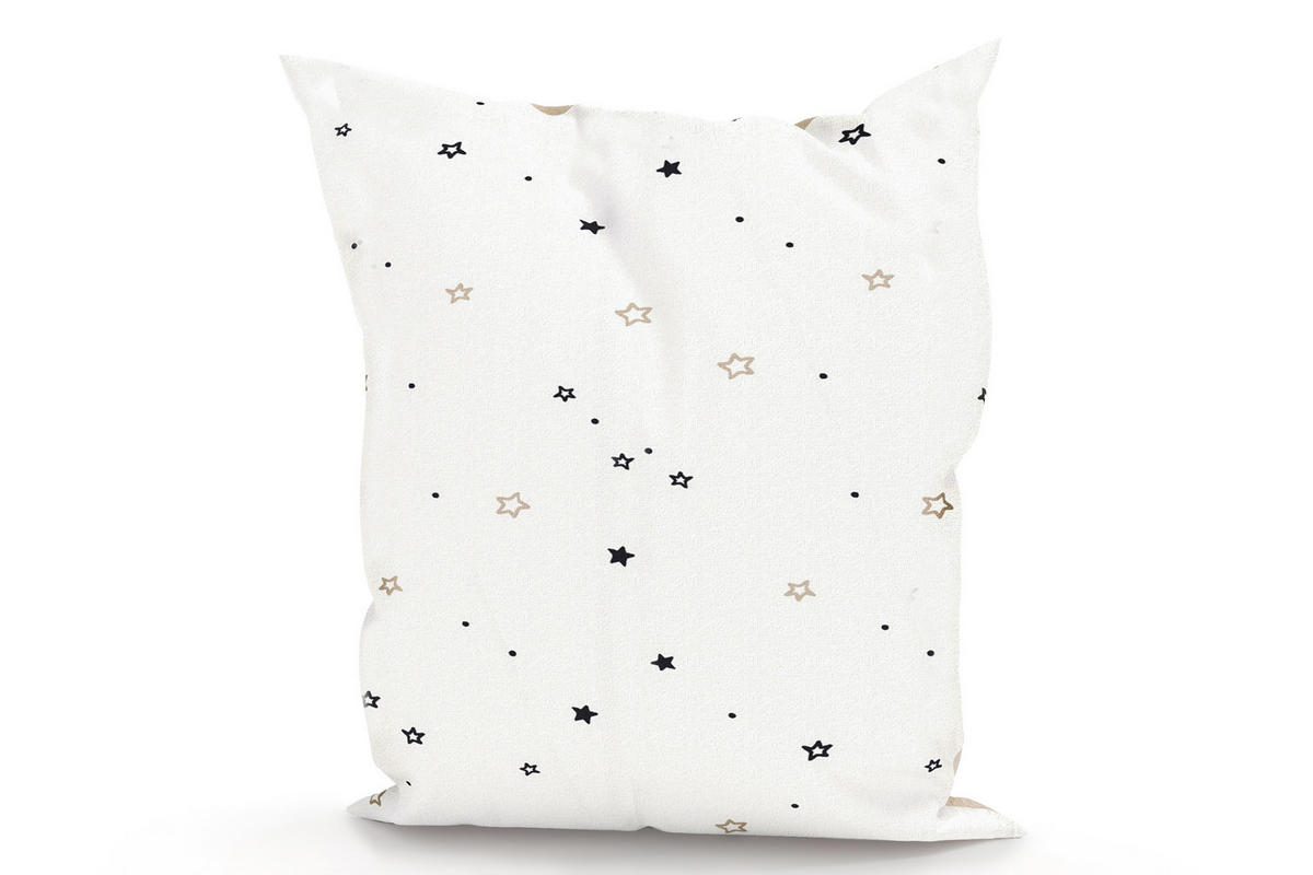 KINDER-SITZSACK - Little Dreamer - Beige/Weiß, Textil (100/25/135cm) - Green Bean